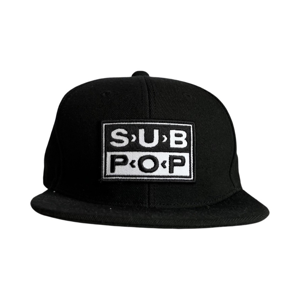 Sun Pop records Seattle adjustable logo hat